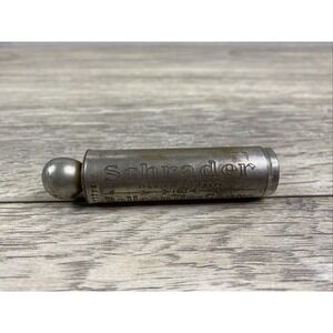 Vintage 30s SCHRADER Balloon Tire Pressure Gauge 10lb To 50lb  USA